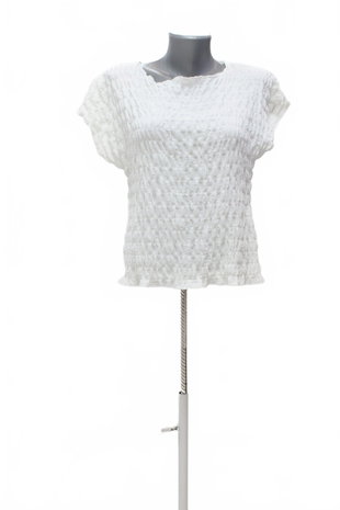 Damen -T-ShirtGenesisohne Aufdruck,farbeweiss,größeM