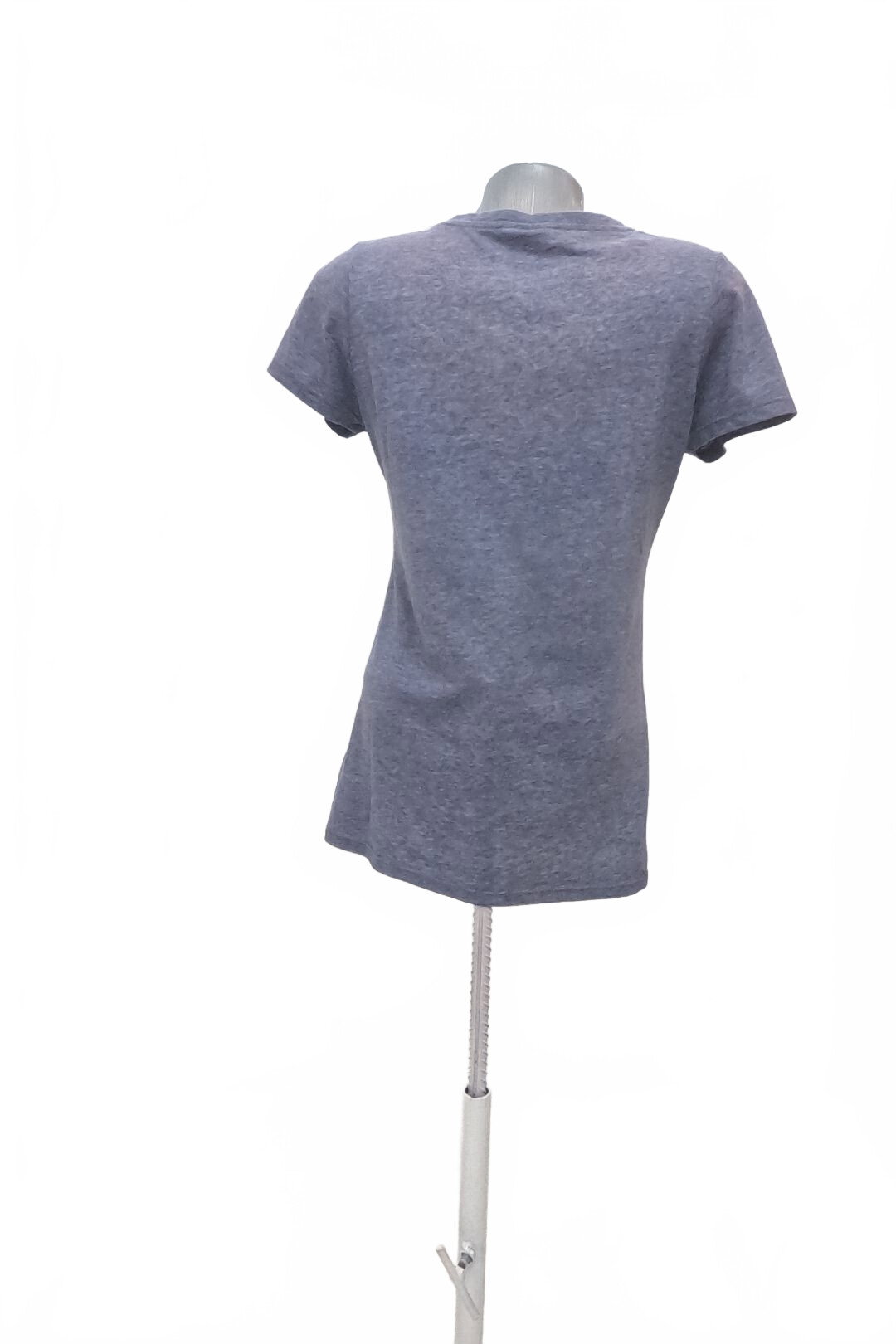 Damen -T-ShirtRetromit Aufdruck,farbeblau,größeL