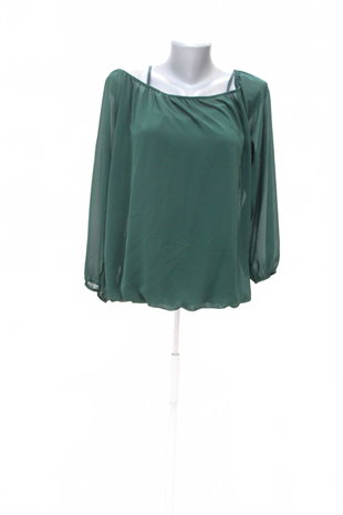 Damen -T-ShirtGenesisohne Aufdruck,farbegrün,größeL