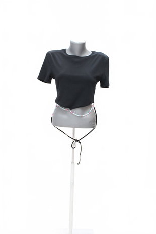 Damen -T-ShirtFbsisterohne Aufdruck,farbeschwarz,größeL