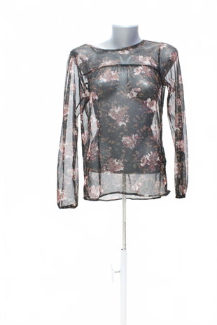 Damen -T-ShirtF&Fohne Aufdruck,farbegeblümt,größe38