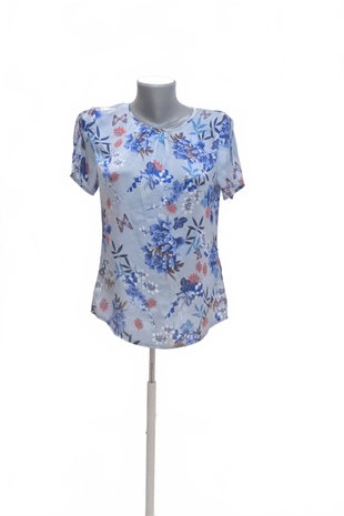 Damen -T-ShirtTaifunohne Aufdruck,farbegeblümt,größe36
