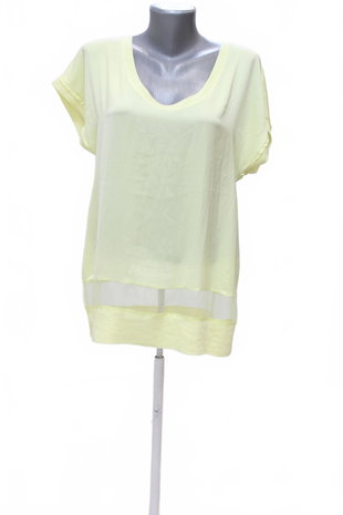 Damen -T-ShirtZaraohne Aufdruck,farbegelb,größeM