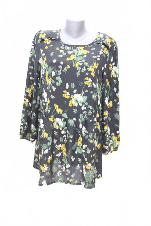 Damen bluse : Brand,Farbegeblümt,größe: size