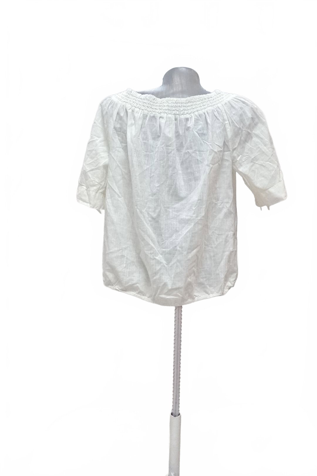 Damen -T-ShirtOvsohne Aufdruck,farbeweiss,größe42