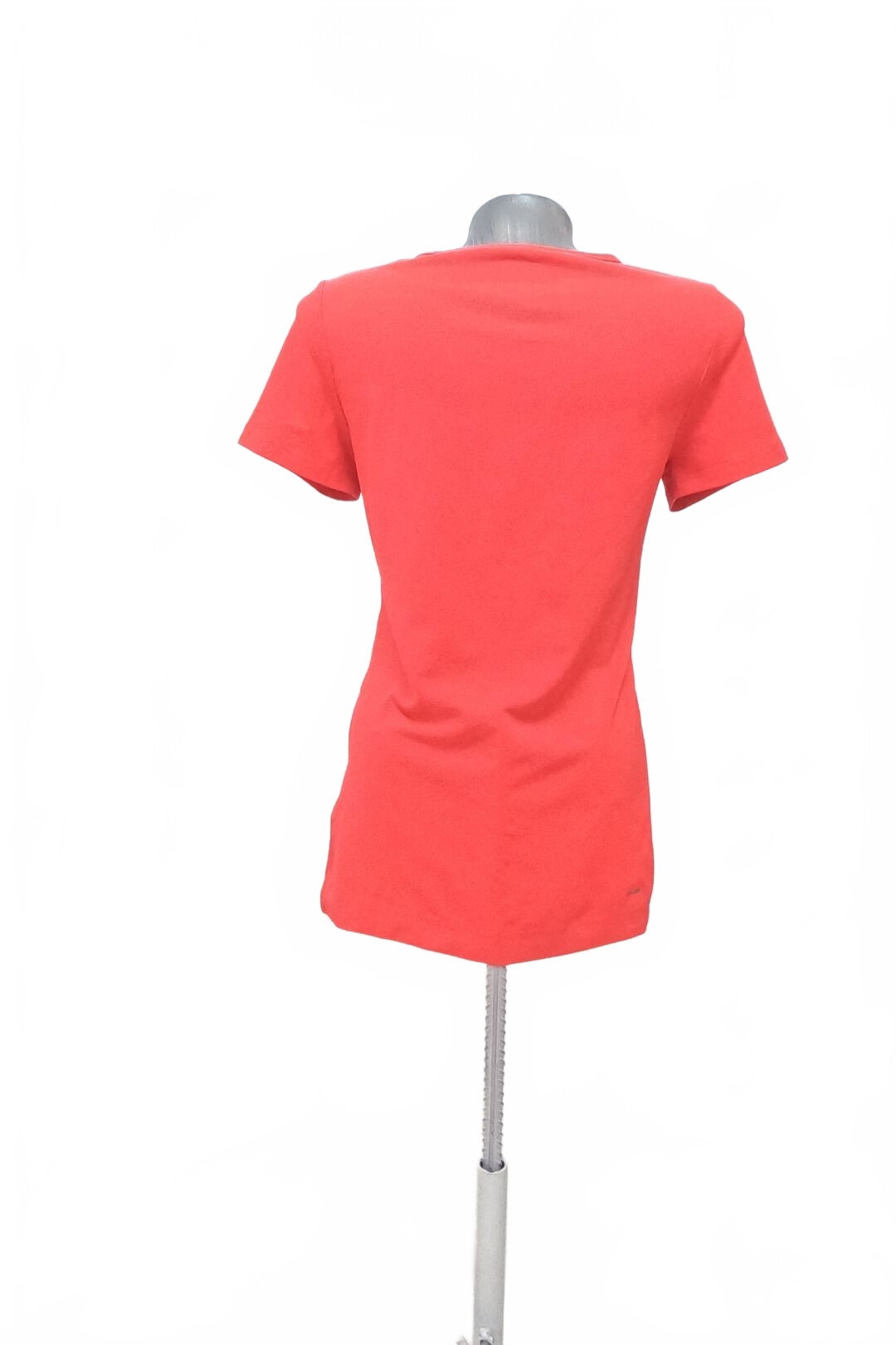 Damen -T-ShirtAdidasohne Aufdruck,farberute,größeS