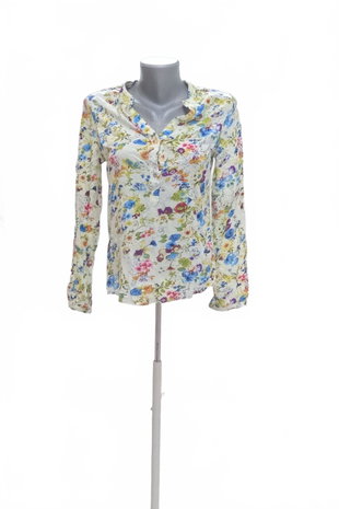 Damen -T-ShirtGenesisohne Aufdruck,farbegeblümt,größeXS