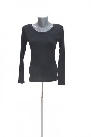Damen -T-ShirtReservedohne Aufdruck,farbeschwarz,größeM