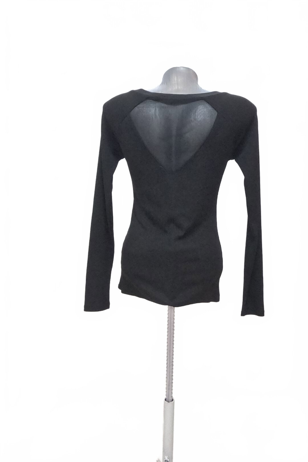 Damen -T-ShirtReservedohne Aufdruck,farbeschwarz,größeM