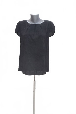 Damen -T-ShirtGenesisohne Aufdruck,farbeschwarz,größeXL