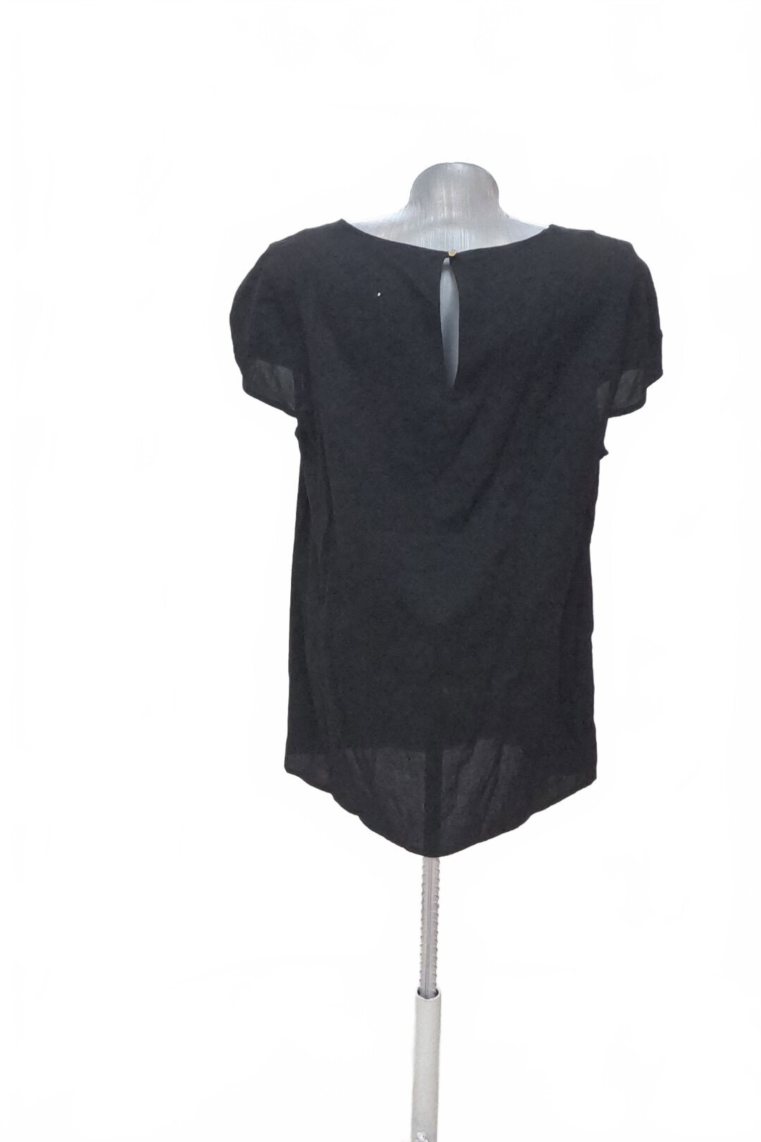 Damen -T-ShirtGenesisohne Aufdruck,farbeschwarz,größeXL
