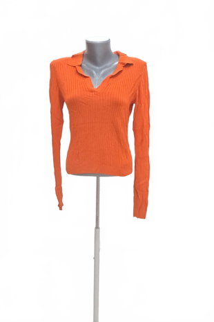 Damen -T-ShirtZaraohne Aufdruck,farbeorange,größeM