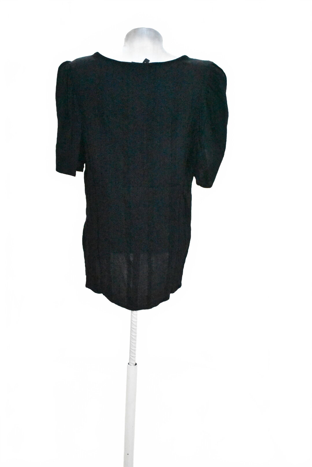 Damen -T-ShirtVero Modaohne Aufdruck,farbeschwarz,größeL