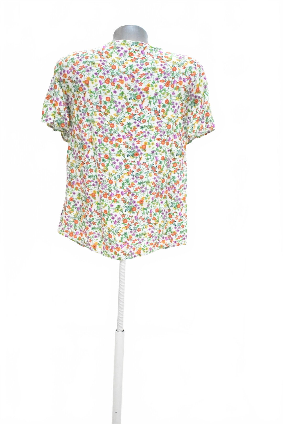 Damen -T-ShirtTchiboohne Aufdruck,farbegeblümt,größe34
