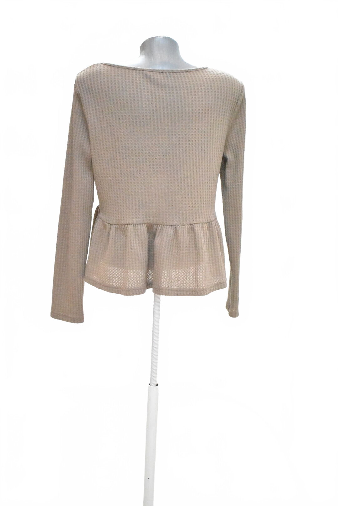 Damen -T-ShirtSheinohne Aufdruck,farbebraun,größeM