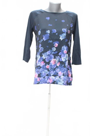 Damen -T-ShirtTchibomit Aufdruck,farbeblau,größe36
