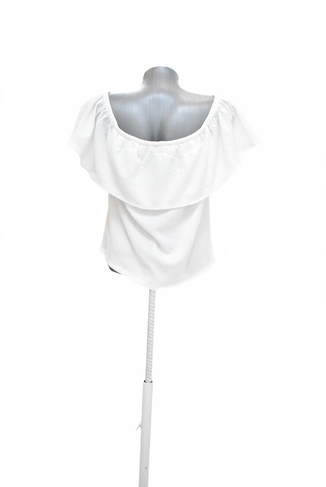 Damen -T-ShirtF&Fohne Aufdruck,farbeweiss,größe34