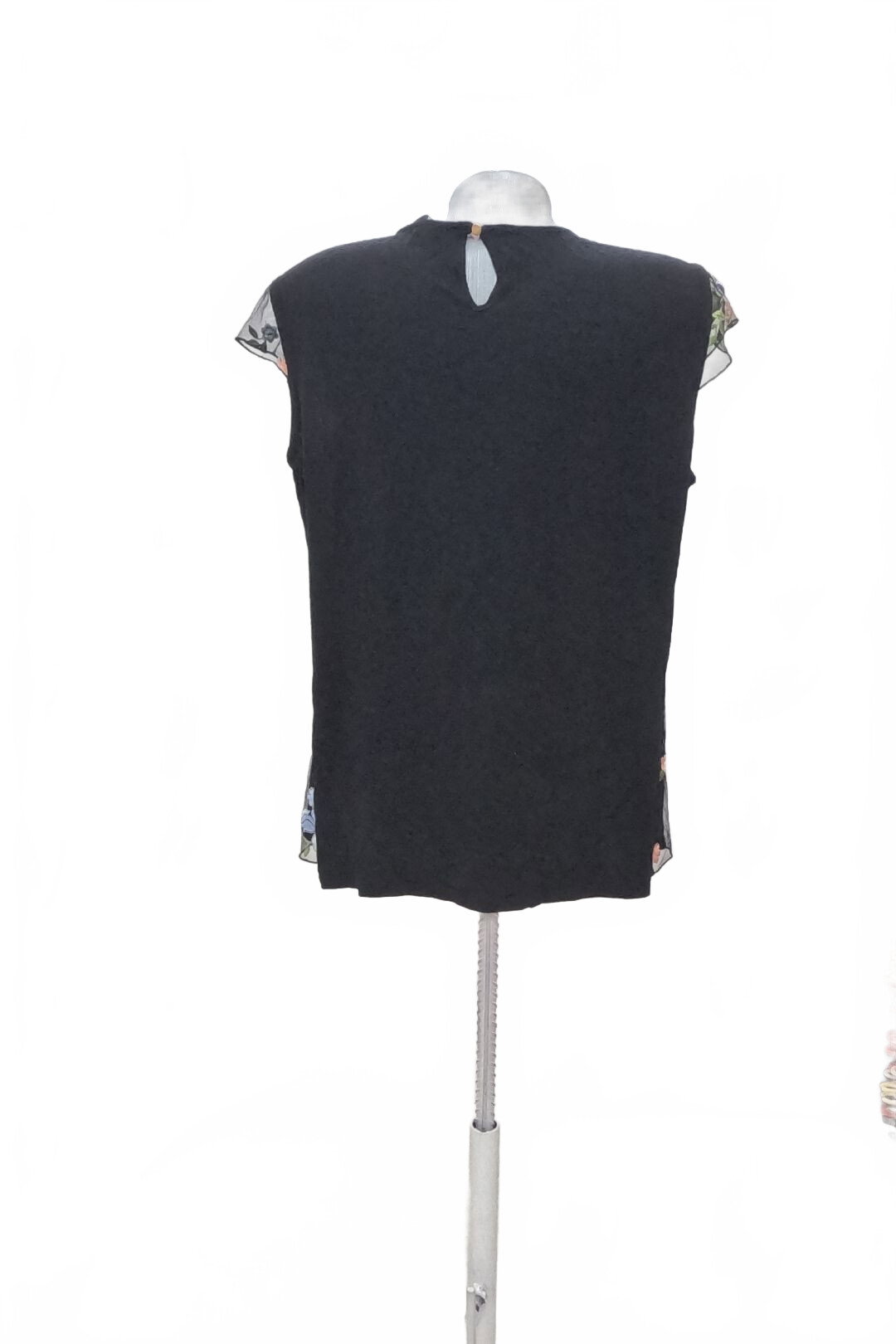 Damen -T-ShirtF&Fohne Aufdruck,farbegeblümt,größe44