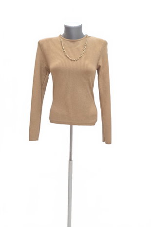 Damen -T-ShirtMohitoohne Aufdruck,farbebeige,größeS