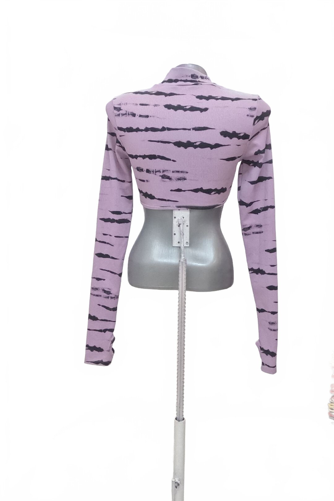 Damen -T-ShirtDividedohne Aufdruck,farbegestreift,größeS