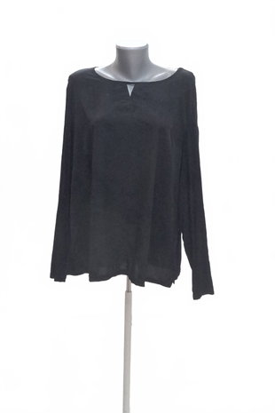 Damen -T-ShirtTchiboohne Aufdruck,farbeschwarz,größe48