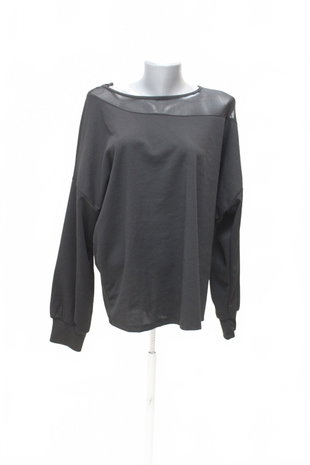 Damen -T-ShirtGenesisohne Aufdruck,farbeschwarz,größeL