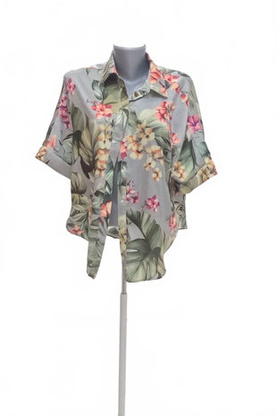 Damen bluse : Brand,Farbegeblümt,größe: size