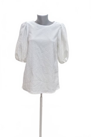 Damen -T-ShirtF&Fohne Aufdruck,farbeweiss,größe38