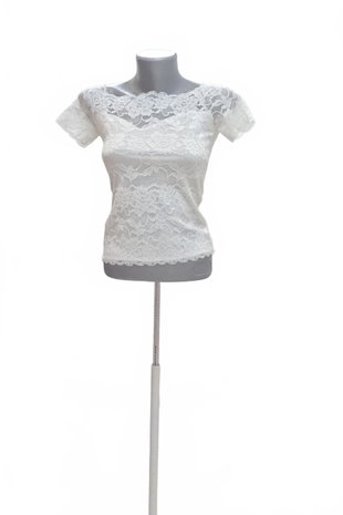 Damen -T-ShirtGenesisohne Aufdruck,farbeweiss,größeS
