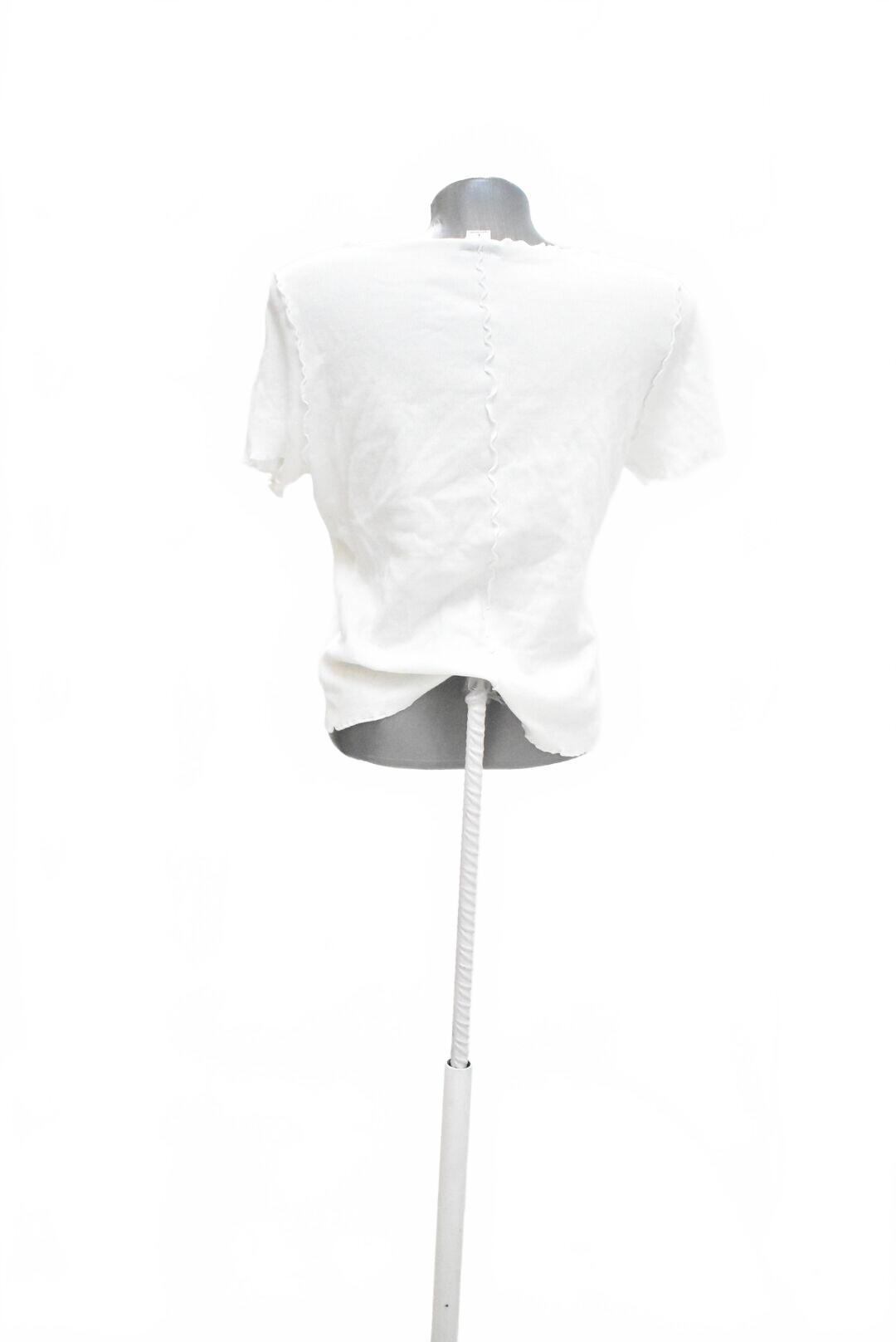Damen -T-ShirtMonkiohne Aufdruck,farbeweiss,größeL