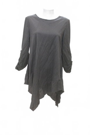 Damen -T-ShirtNew Collectionohne Aufdruck,farbeschwarz,größeL