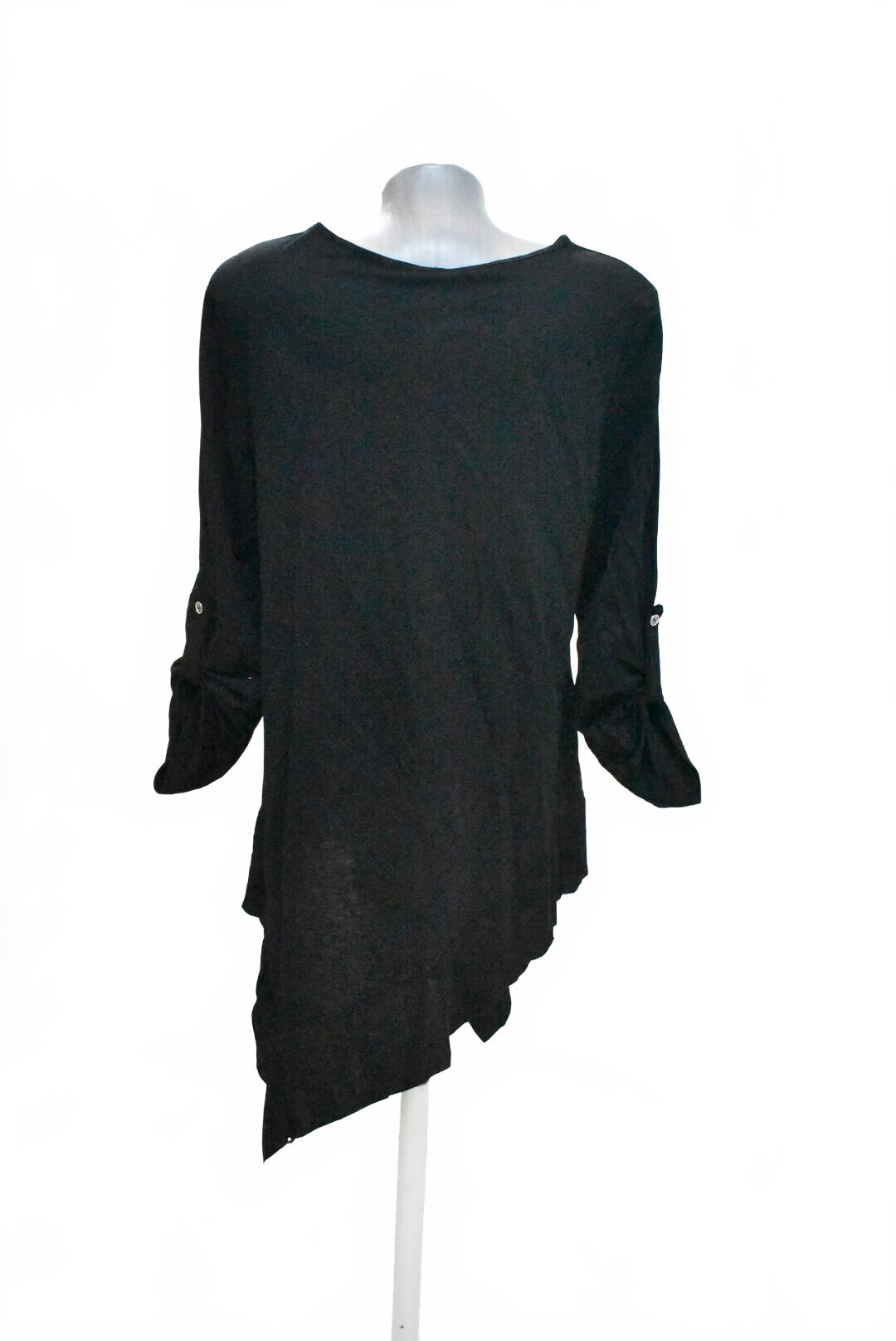 Damen -T-ShirtNew Collectionohne Aufdruck,farbeschwarz,größeL