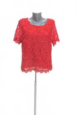 Damen -T-ShirtGenesisohne Aufdruck,farberot,größe42