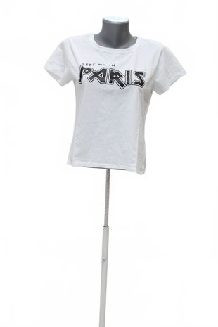 Damen -T-ShirtHousemit Aufdruck,farbeweiss,größeM