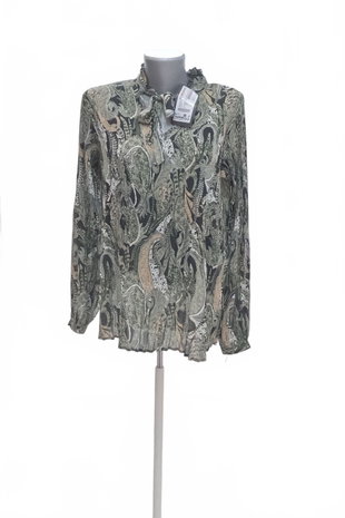 Damen -T-ShirtAmisuohne Aufdruck,farbegemustert,größeS