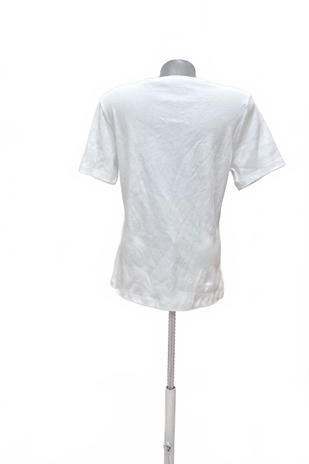 Damen -T-ShirtF&Fohne Aufdruck,farbeweiss,größe42