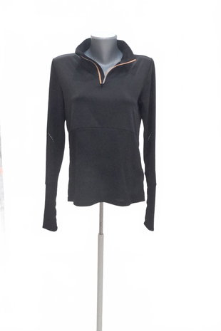 Damen -T-ShirtCrivitohne Aufdruck,farbeschwarz,größeM