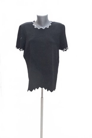 Damen -T-ShirtGenesisohne Aufdruck,farbeschwarz,größe46
