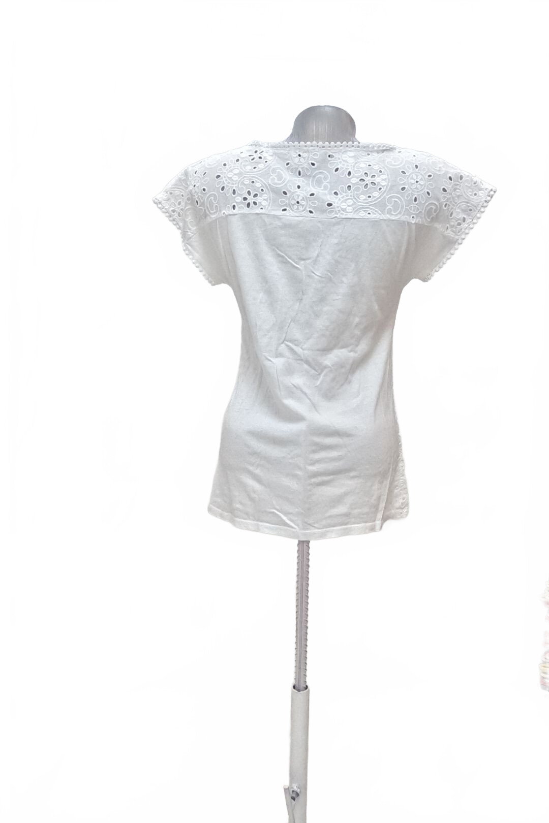 Damen -T-ShirtGenesisohne Aufdruck,farbeweiss,größe38