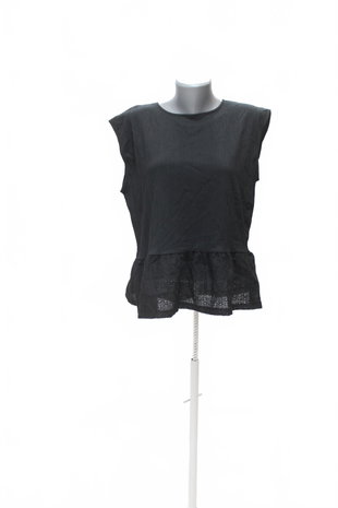 Damen -T-ShirtOrsayohne Aufdruck,farbeschwarz,größeL