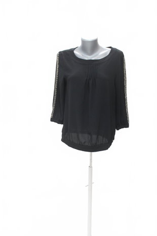 Damen -T-ShirtEspritohne Aufdruck,farbeschwarz,größeM