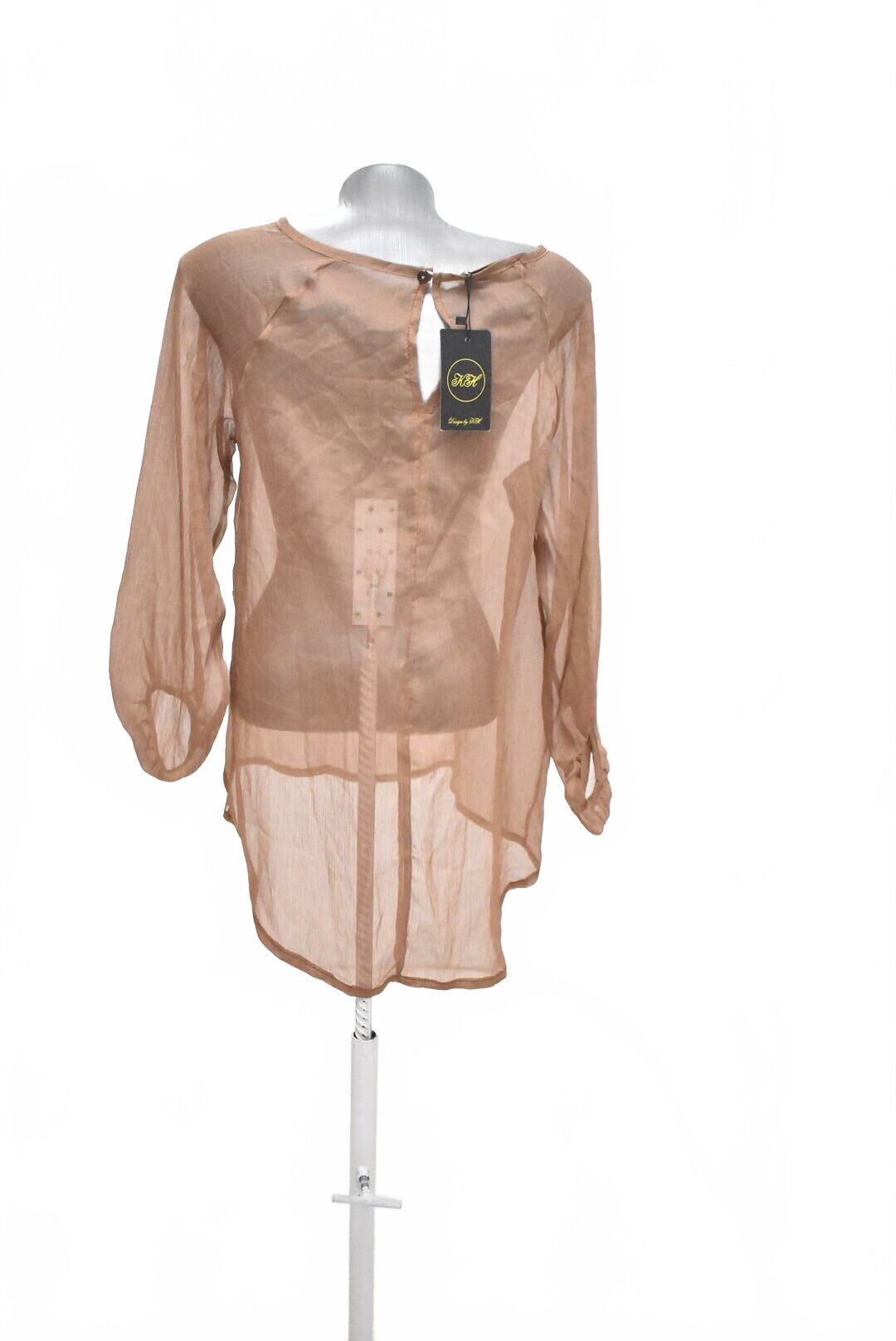 Damen -T-ShirtGenesisohne Aufdruck,farbebraun,größeS