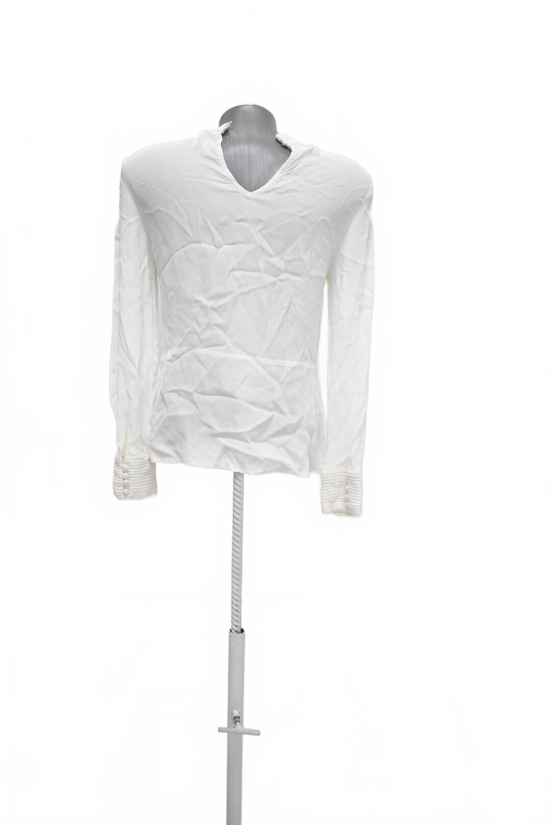 Damen -T-ShirtZaraohne Aufdruck,farbeweiss,größeS