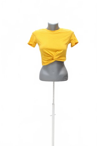 Damen -T-ShirtZaraohne Aufdruck,farbegelb,größeS