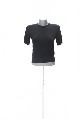Damen -T-ShirtZaraohne Aufdruck,farbeschwarz,größeM