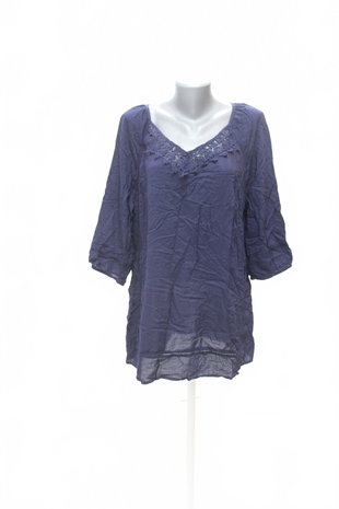 Damen -T-ShirtGenesisohne Aufdruck,farbeblau,größeL