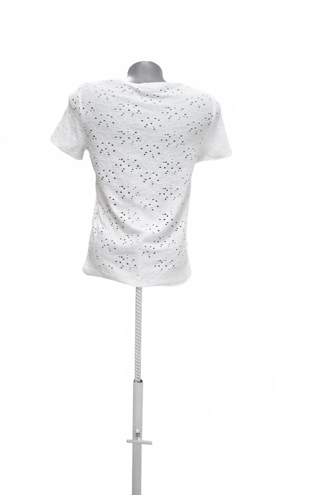 Damen -T-ShirtJaninaohne Aufdruck,farbeweiss,größeXS