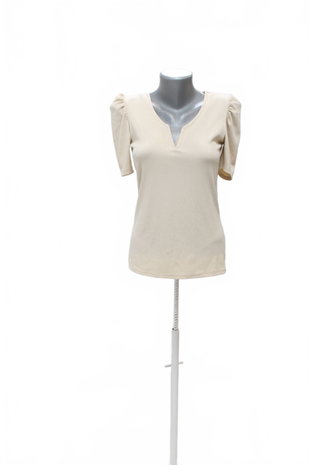 Damen -T-ShirtGenesisohne Aufdruck,farbebeige,größeM