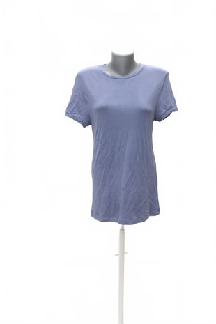 Damen -T-ShirtZaraohne Aufdruck,farbeblau,größeS