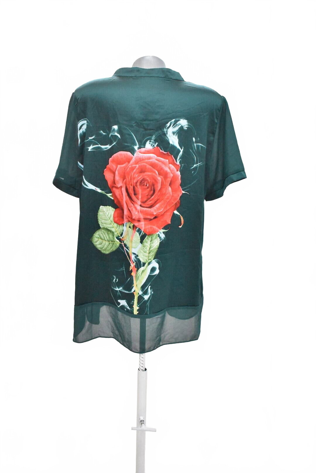 Damen -T-ShirtGenesisohne Aufdruck,farbegeblümt,größeXL